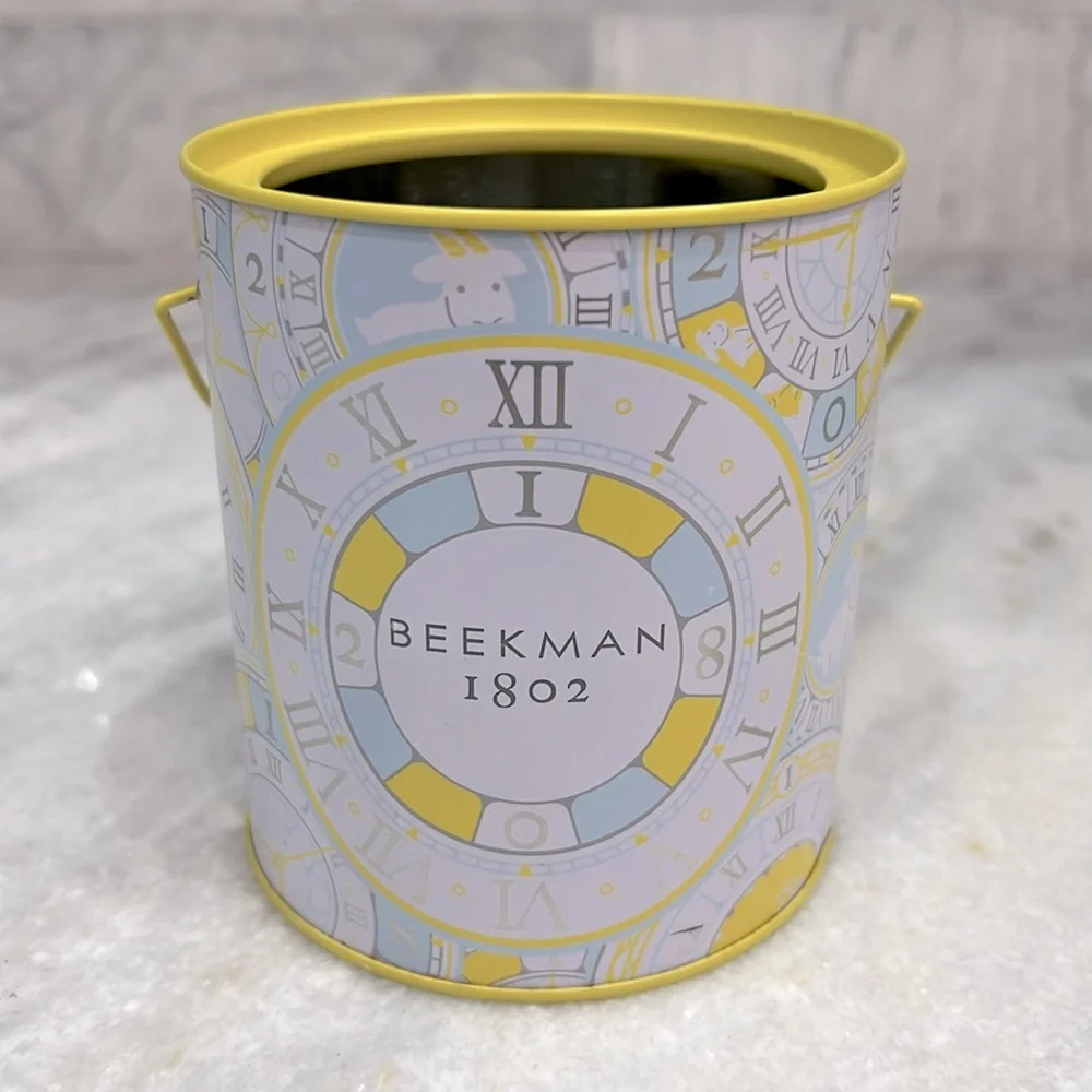 BEEKMAN 1802 Make Time for Kindness Collector’s Tin Pail with Key Chain